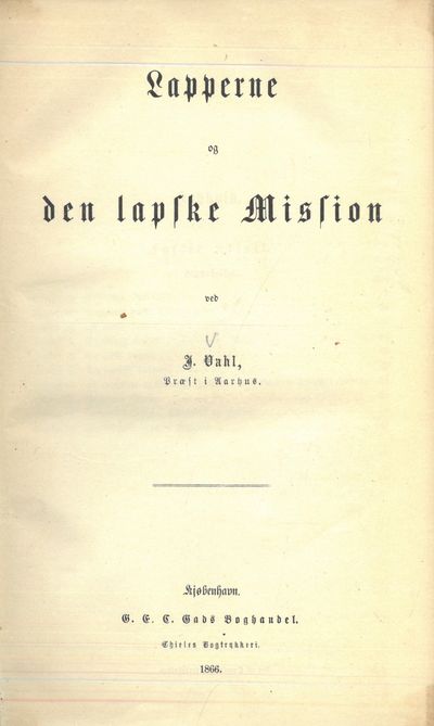 Lapperne og den lapske mission.