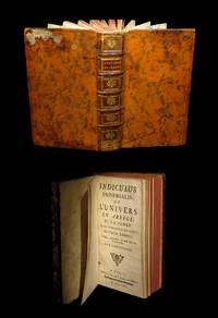 Indiculus universalis ou L'Univers en abrg.