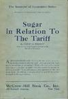 SUGAR IN RELATION TO THE TARIFF