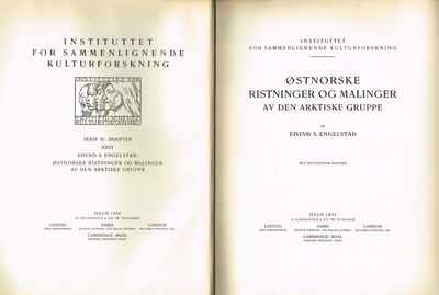 Østnorske ristninger og malinger av den arktiske…
