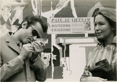 Two or Three Things I Know About Her... (Four original photographs from the set of the 1967 film)