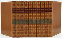 Letters From the Marchioness de Sevigne to Her Daughter the Countess de Grignan. 10 Volume set signed binding by Birdsall