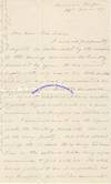 Letter Written By Varina Davis, Wife Of Confederate President Jefferson Davis, Praising A Sewing Machine: It Has Arrived Safely With Only One Or Two Teeth Scratchy And Is, As My Cook Pronounced It On Sight A Daisy