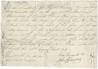 1818 – Warrant directing constables in Georgia to fine a slave-owner because he did not ensure his workers were made available to perform work on his county’s roads