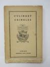 Culinary Crinkles Cook Book as gathered by the Senior Miriams of the Presbyterian Church Greenwood, S.C.