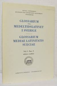 Glossarium till medeltidslatinet i Sverige.…