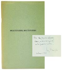 Multitudes, Multitudes [Inscribed and Signed with Typed Letter Signed]