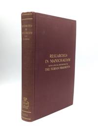 RESEARCHES IN MANICHAEISM, with Special Reference to the Turfan Fragments by Jackson, A.V. Williams - 1932