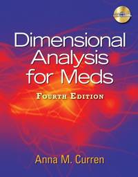 Dimensional Analysis for Meds [With CDROM]
