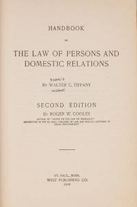 Handbook on the Law of Persons and Domestic Relations, Second Edition