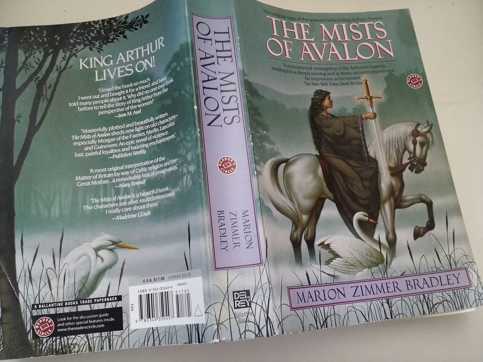 BIBLIO Mists of Avalon by Marion Zimmer Bradley Paperback May 1984 Ballantine/fawcett