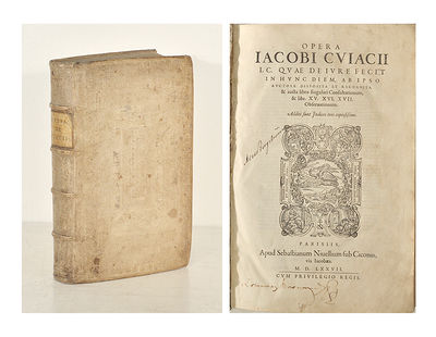 Opera Iacobi Cuiacii i.c. qvae de iure fecit in…