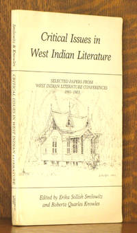 image of CRITICAL ISSUES IN WEST INDIAN LITERATURE