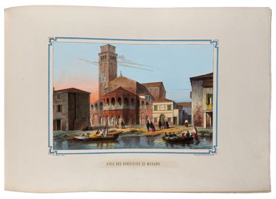 Das Malerische, Monumentale, Historische und Artistische Venedig. Eine Darstellung seiner Haupt-Ansichten und alten Gebräuche in 60 Steindruck-Tafeln, gezeichnet von Marco Moro und Josef Rebellato