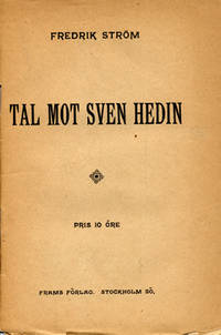 Tal mot Sven Hedin.