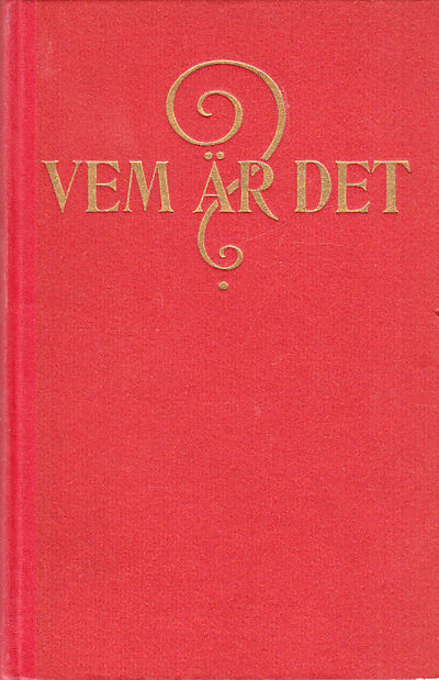 Vem är det ? 1918. Uppslags- och handbok över…
