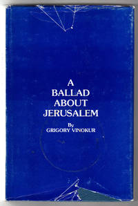 A Ballad Abount Jerusalem, The Crown of Israel de Vinokur, Grigory (aka Weinrauch, Herschel) - 1982