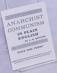 image of Anarchist Communism in Plain English