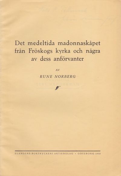 Det medeltida madonnaskåpet från Fröskogs kyrka…