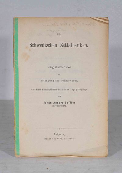 Die schwedischen Zettelbanken. A.a.