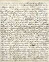 Autograph Letter Signed. Hall of the Pennsylvania House of Representatives, Harrisburg, Feb. 27, 1853 (though mistakenly dated 1852)., (free franked by B. B. Chamberlin), to Sam B. Wilson, Beaver, Pennsylvania.
