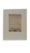 Individual Facsimile Prints from the Trianon Press; Jerusalem, Cunliffe Copy B, plate 22