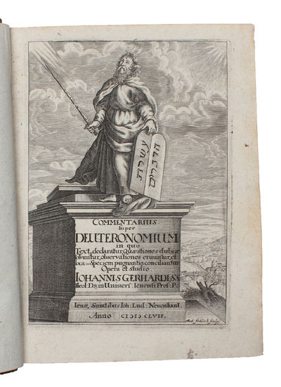 Commentarius super Deuteronomium in quo textus declaratur (...) (photo 2)