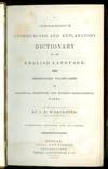 A Comprehensive Pronouncing and explanatory Dictionary of the English Language with Pronouncing and explanatory Dictionary of the English Language with Pronouncing Vocabularies of Classical, Scripture, and Modern Geographical names