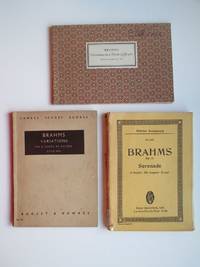 Variations on a theme by Haydn Op.56A (2 copies), with, Serenade in D  major for full orchestra...