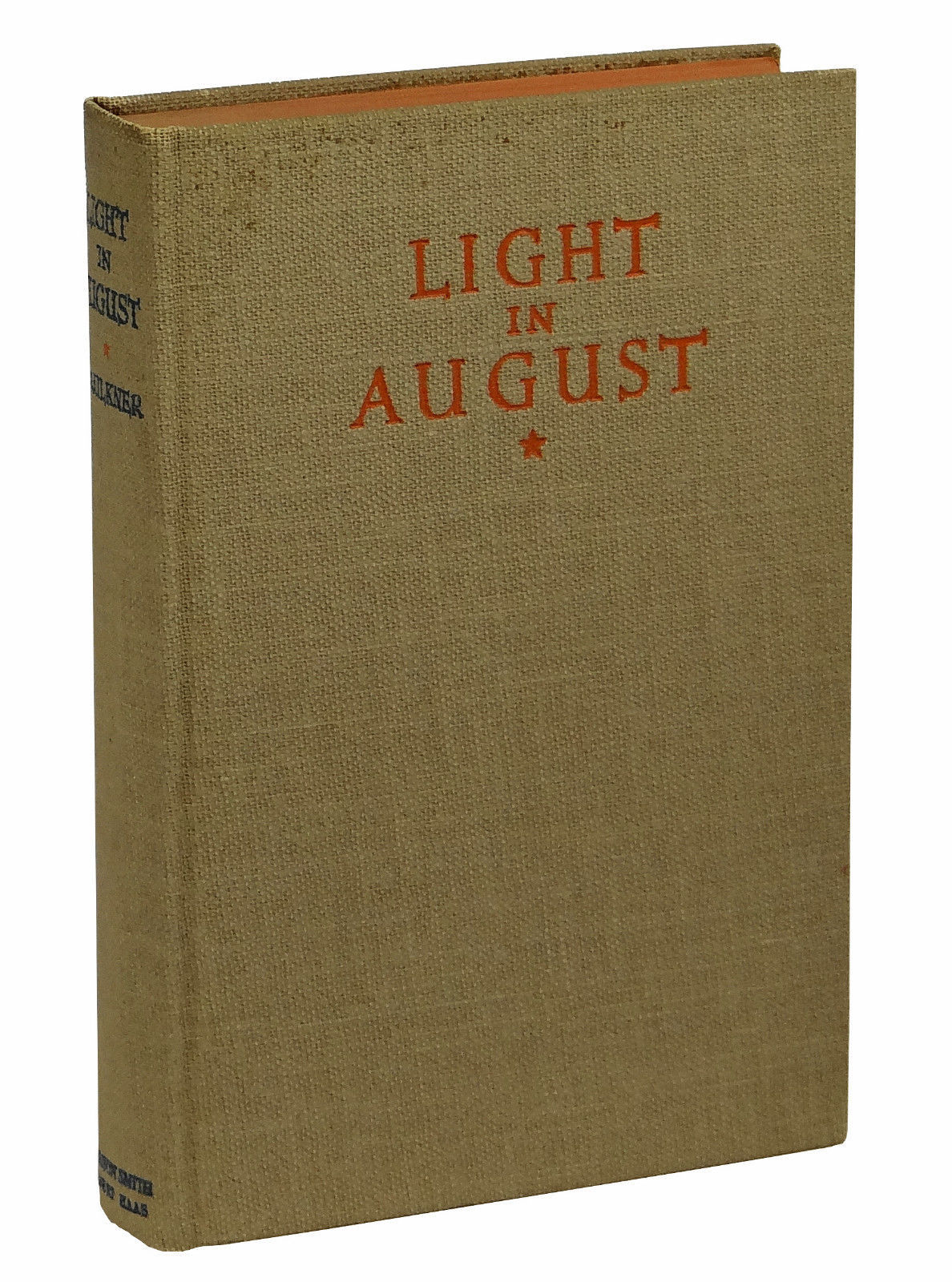 Light in August by William Faulkner First Edition 1932 from