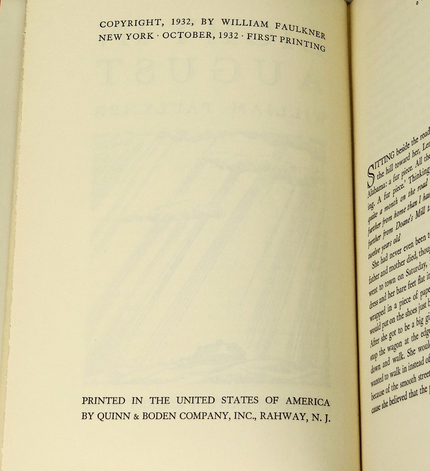 light in august essay