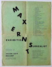 Max Ernst -- Exhibition Surrealist