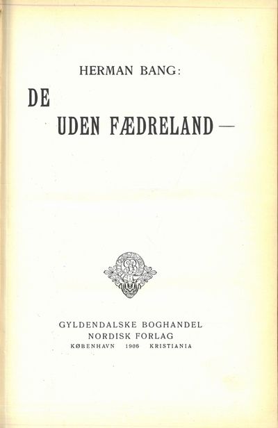 De uden fædreland - . (photo 2)