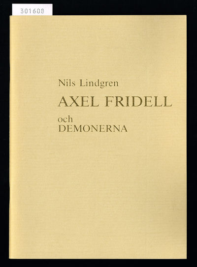 Axel Fridell och demonerna.