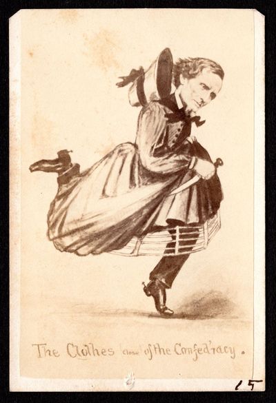 The Clothes (Close) of the Confed’racy. Jeff Davis satire