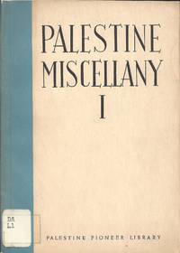 PALESTINE MISCELLANY I.