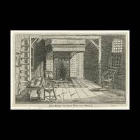 Interior of the house of Peter I the Great, czar of Russia, in Zaandam, Photo Matt Fibre, 10x15