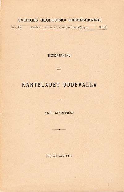 Beskrifning till kartbladet Uddevalla.