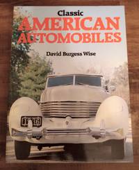 cover of CLASSIC AMERICAN AUTOMOBILES