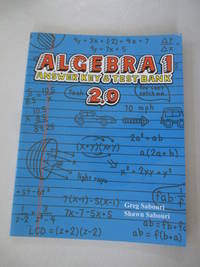 Algebra 1: Answer Key &amp; Test Bank by Sabouri, Greg - 2004-01-01