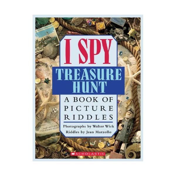 I Spy Treasure Hunt: A Book of Picture Riddles - by Jean Marzollo