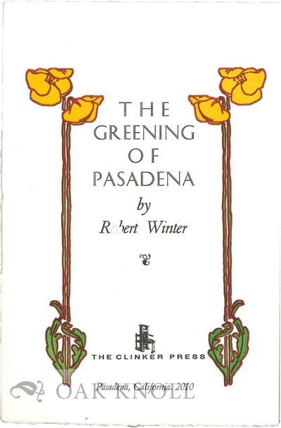 GREENING OF PASADENA.|THE