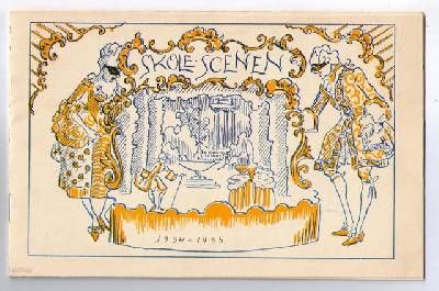 SKOLE-SCENEN. 1934-1935.