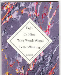 image of Eight or nine wise words about letter-writing