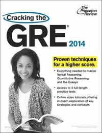 Cracking the GRE 2014