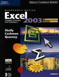 cover of Microsoft Office Excel 2003 : Complete Concepts and Techniques