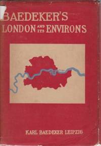 cover of LONDON AND ITS ENVIRONS Handbook for Travellers