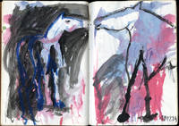 Untitled album of original sketches and compositions. by GABRIELE REGIERT - Hardcover - from Ars Libri Ltd (SKU: B195693-1)