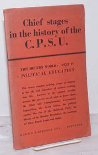 The Chief Stages in The History of the C.P.S.U.