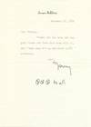 Jerome Robbins Typed Letter Signed with Illustration